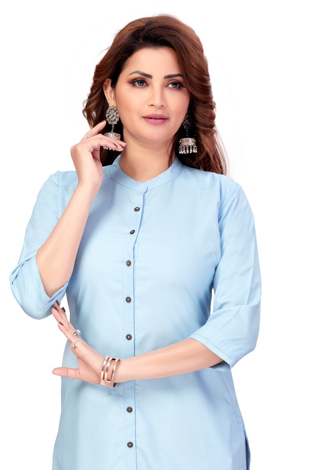 <p>Straight Cut Kurti</p>