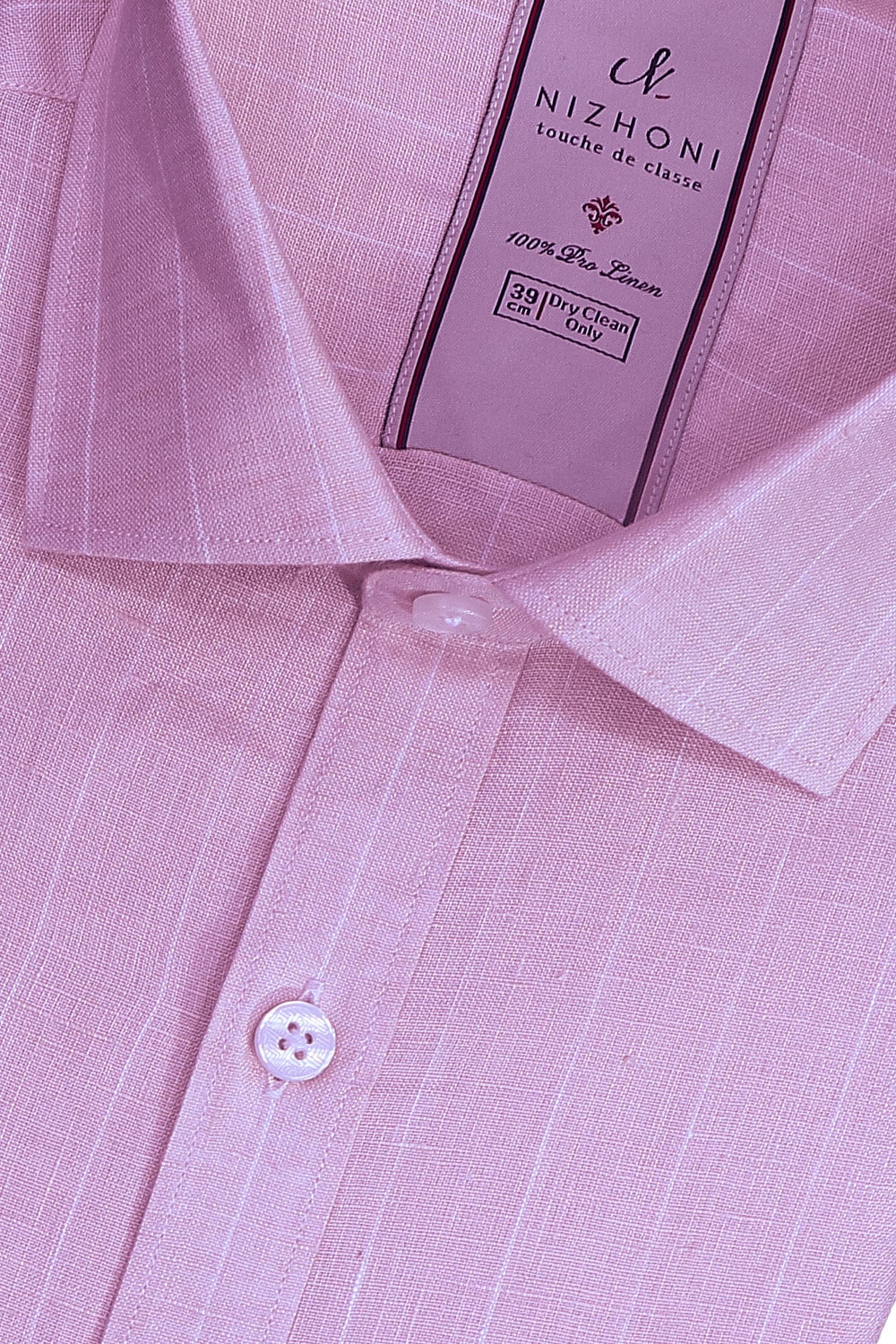 Rose Stripes Pro Linen Slim Fit Shirt